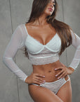 Croptop Olimpia Blanco