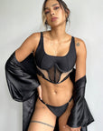 Croptop Aruba Negro