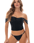 Bustier Mykonos Negro